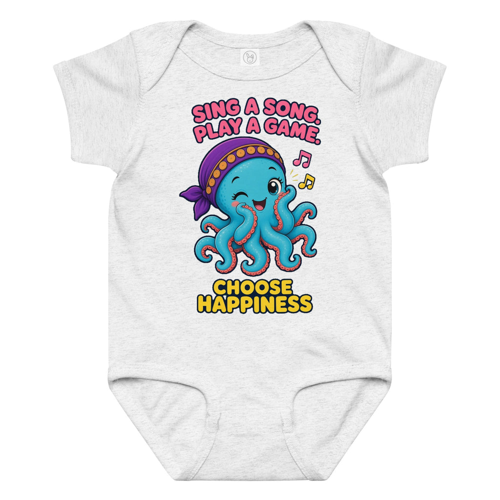 Sing a Song Play a Game Choose Happiness Krakenet Onesie