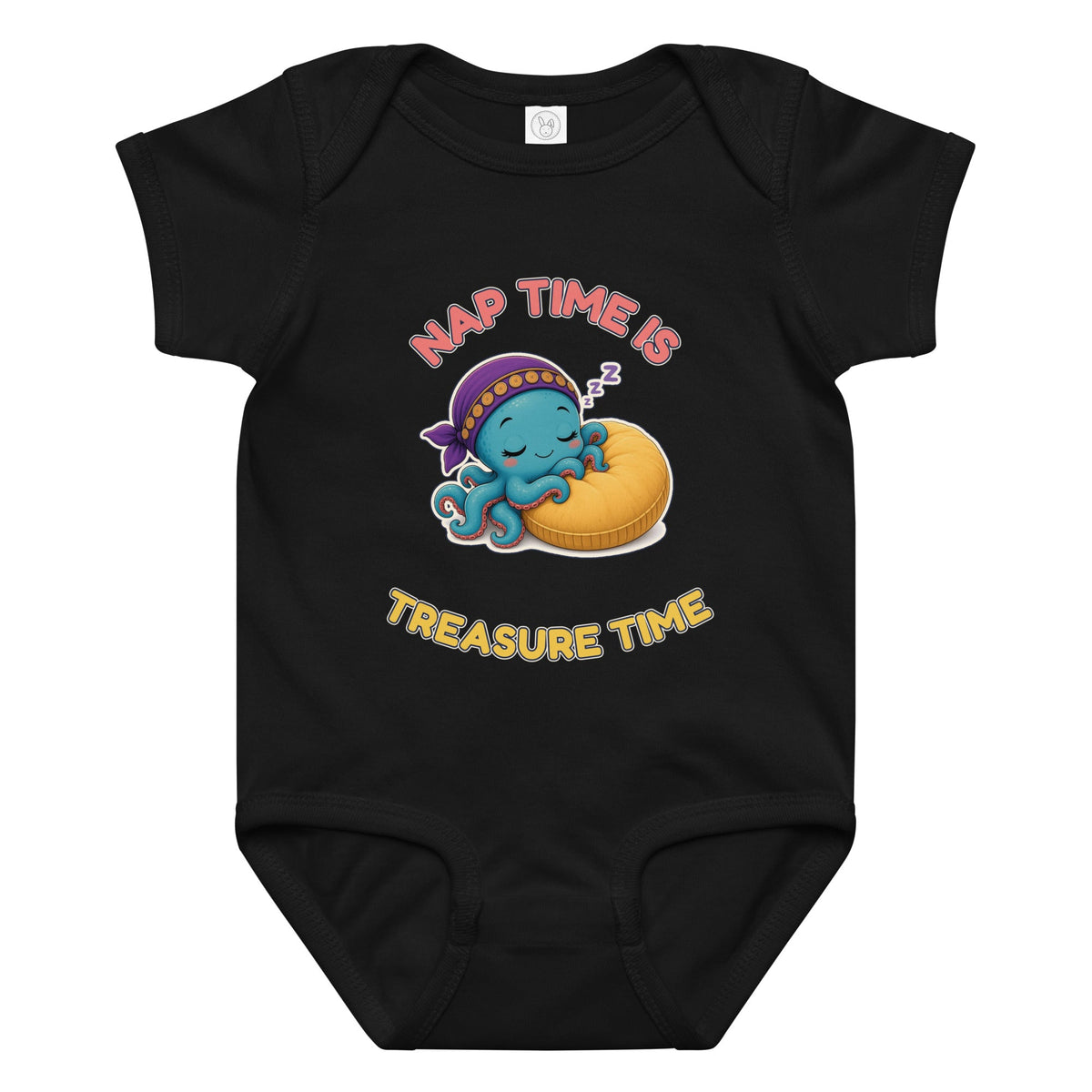 Nap Time Is Treasure Time Krakenet Onesie