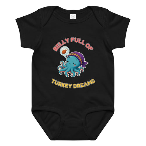 Belly Full of Turkey Dreams Krakenet Onesie