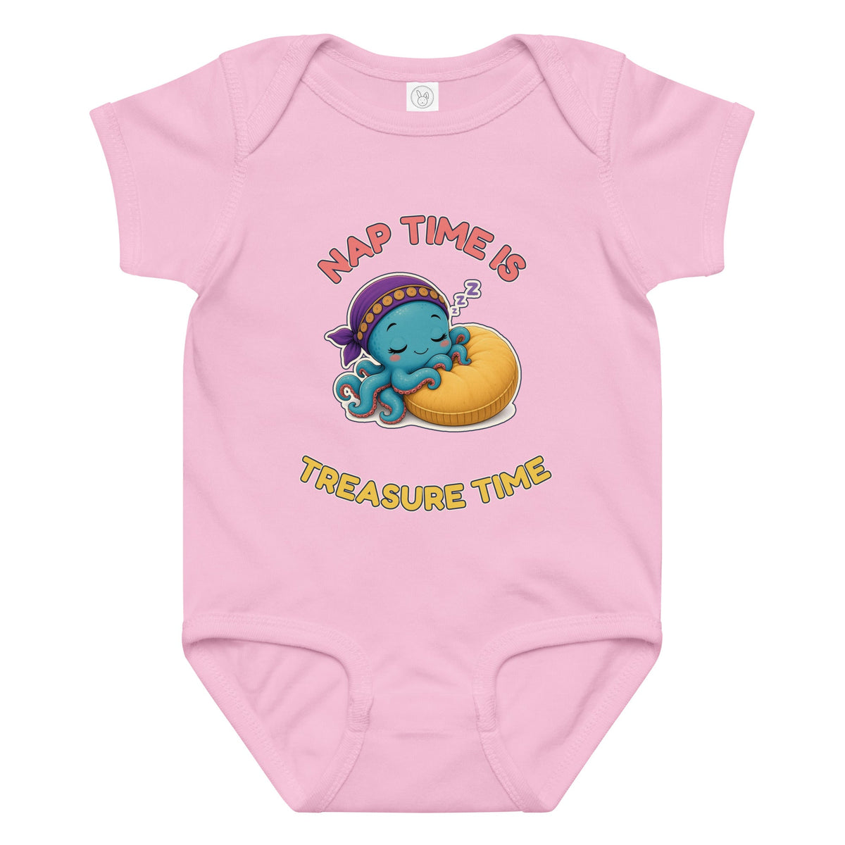 Nap Time Is Treasure Time Krakenet Onesie