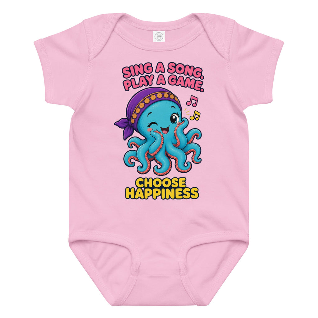Sing a Song Play a Game Choose Happiness Krakenet Onesie