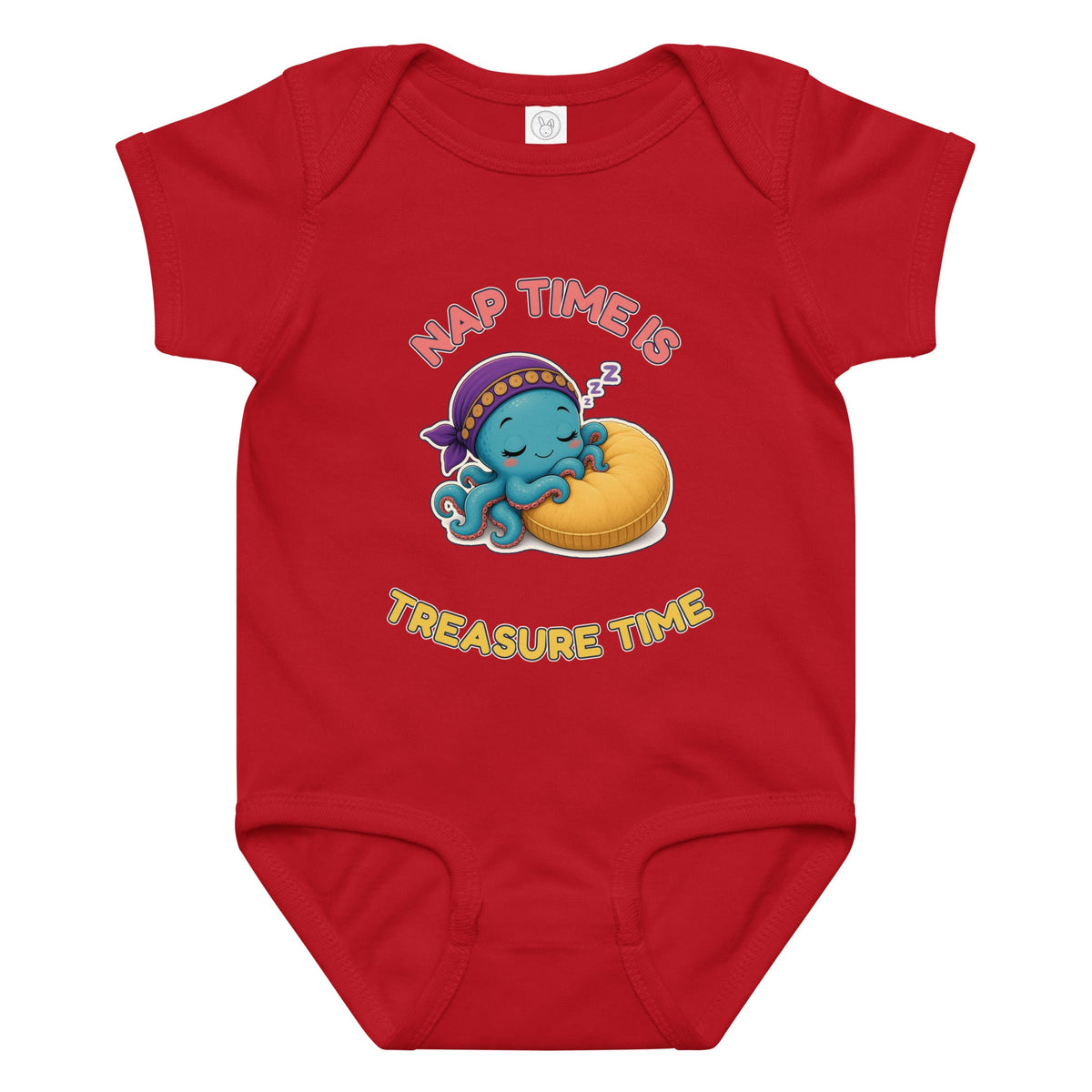 Nap Time Is Treasure Time Krakenet Onesie