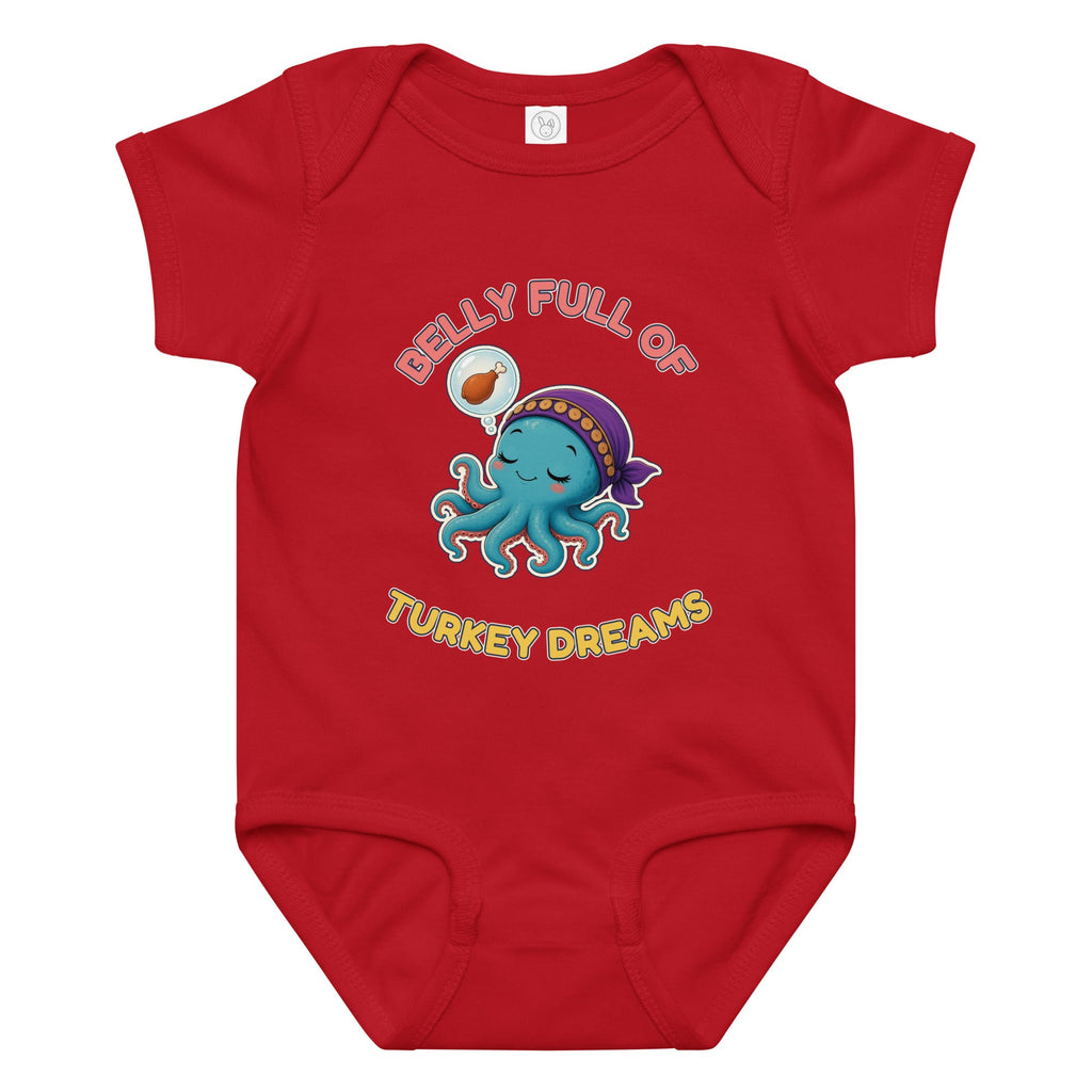 Belly Full of Turkey Dreams Krakenet Onesie