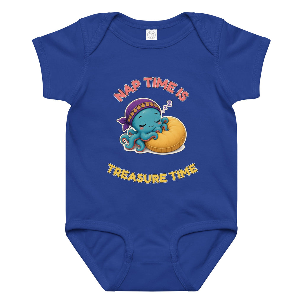 Nap Time Is Treasure Time Krakenet Onesie