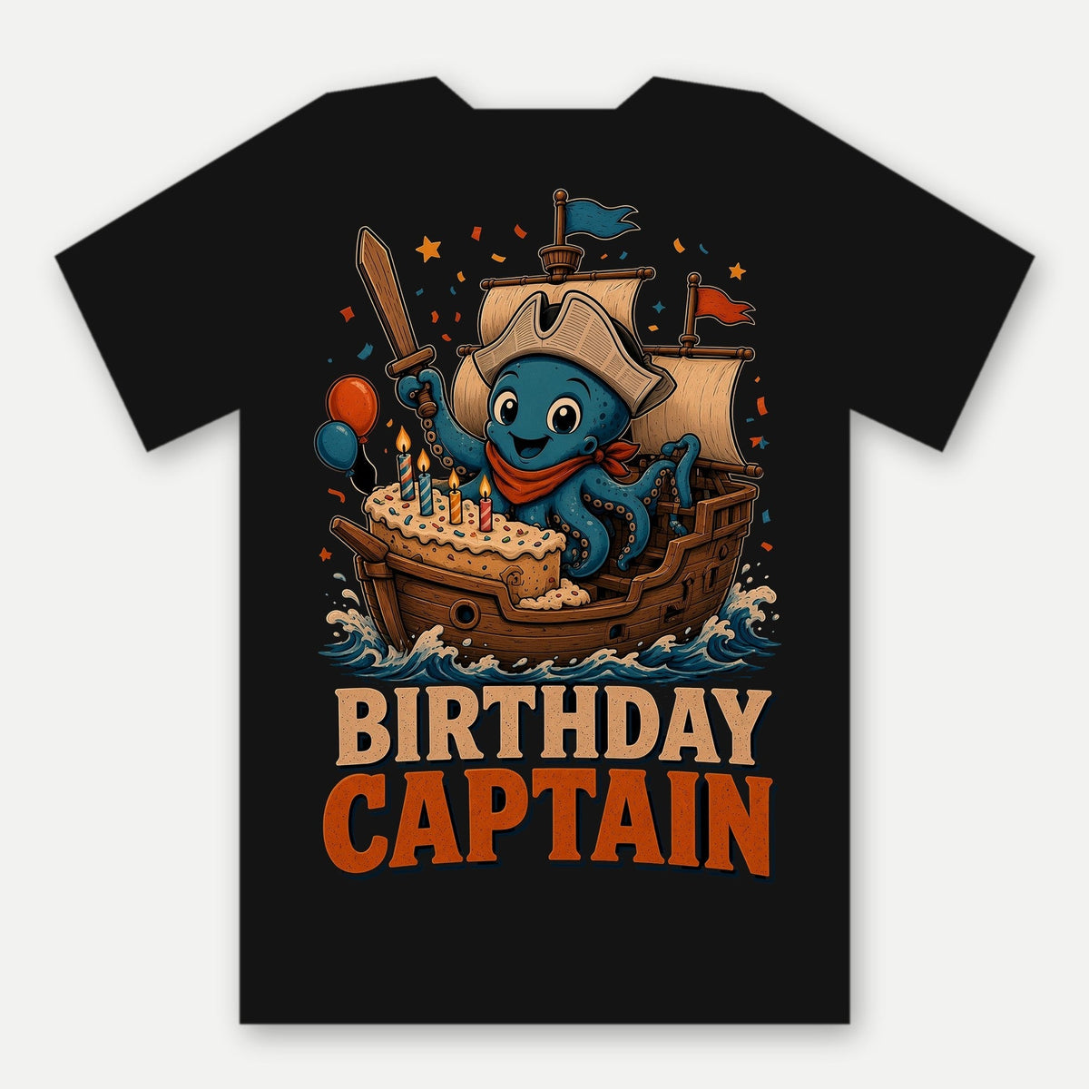 Birthday Captain Tee