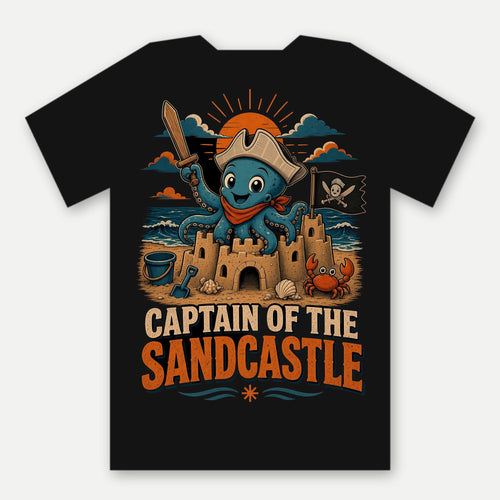Captain of the Sandcastle Kids Tee