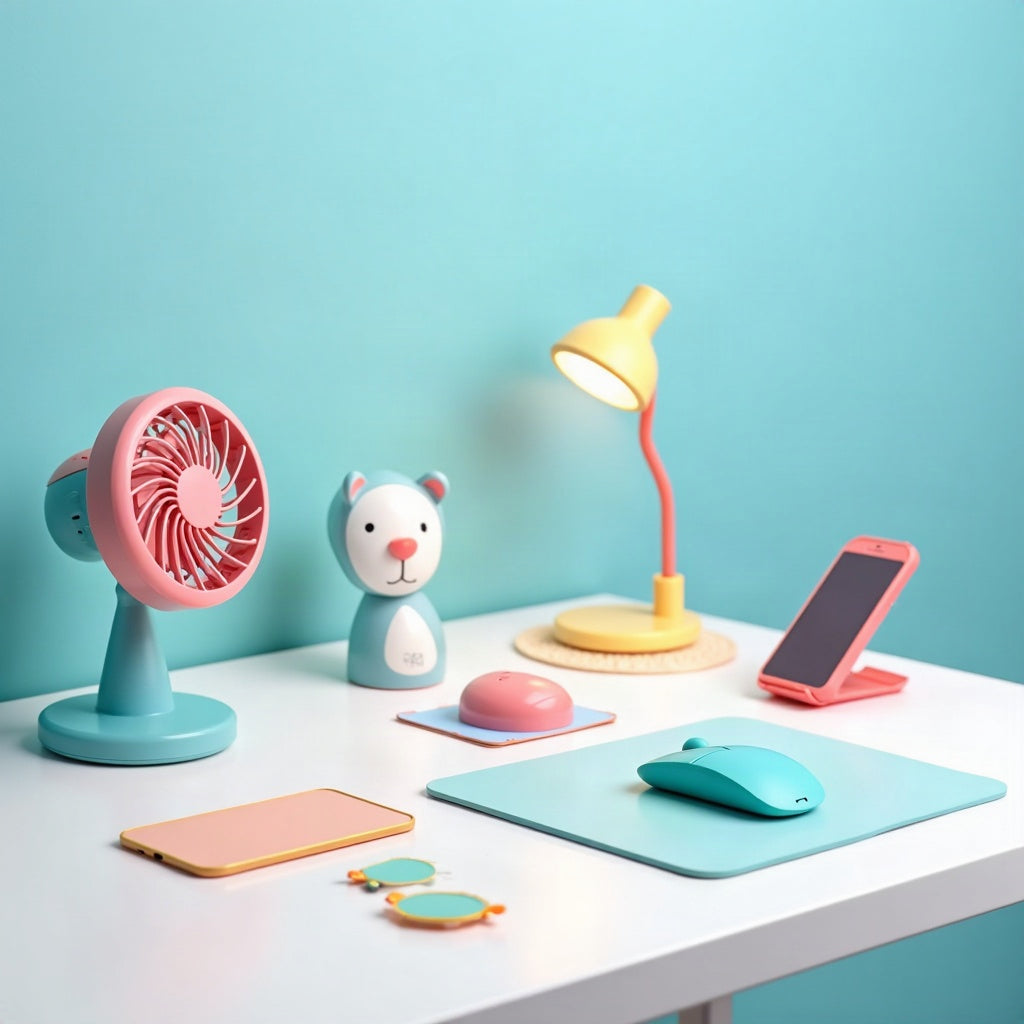 Personalized Tech Desk Bundle