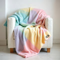 Personalized Plush Name Throw