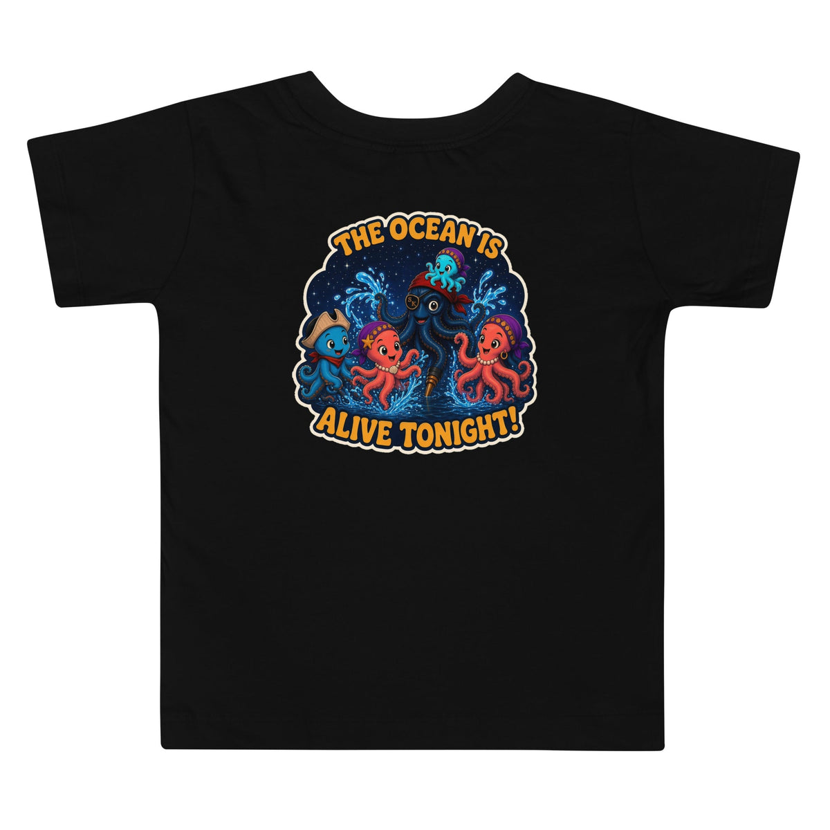 The Ocean Is Alive Tonight Toddler Tee