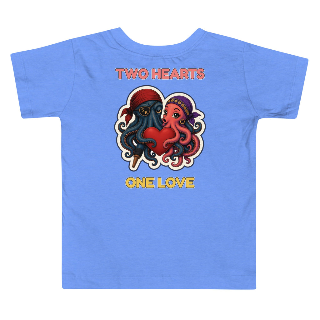 Two Hearts, One Love Toddler Tee