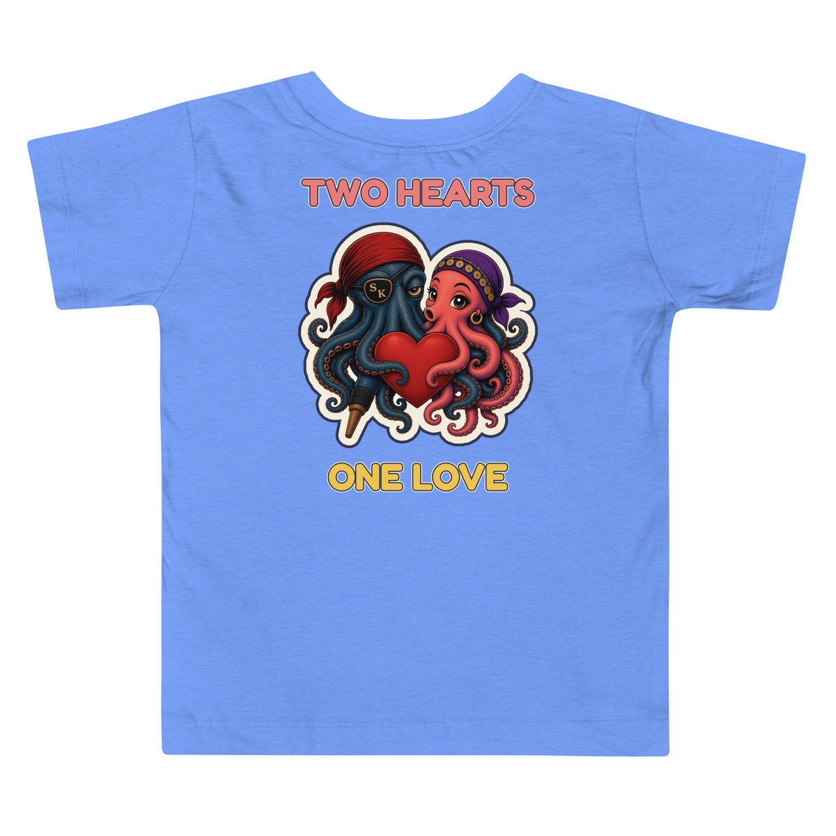 Two Hearts, One Love Toddler Tee