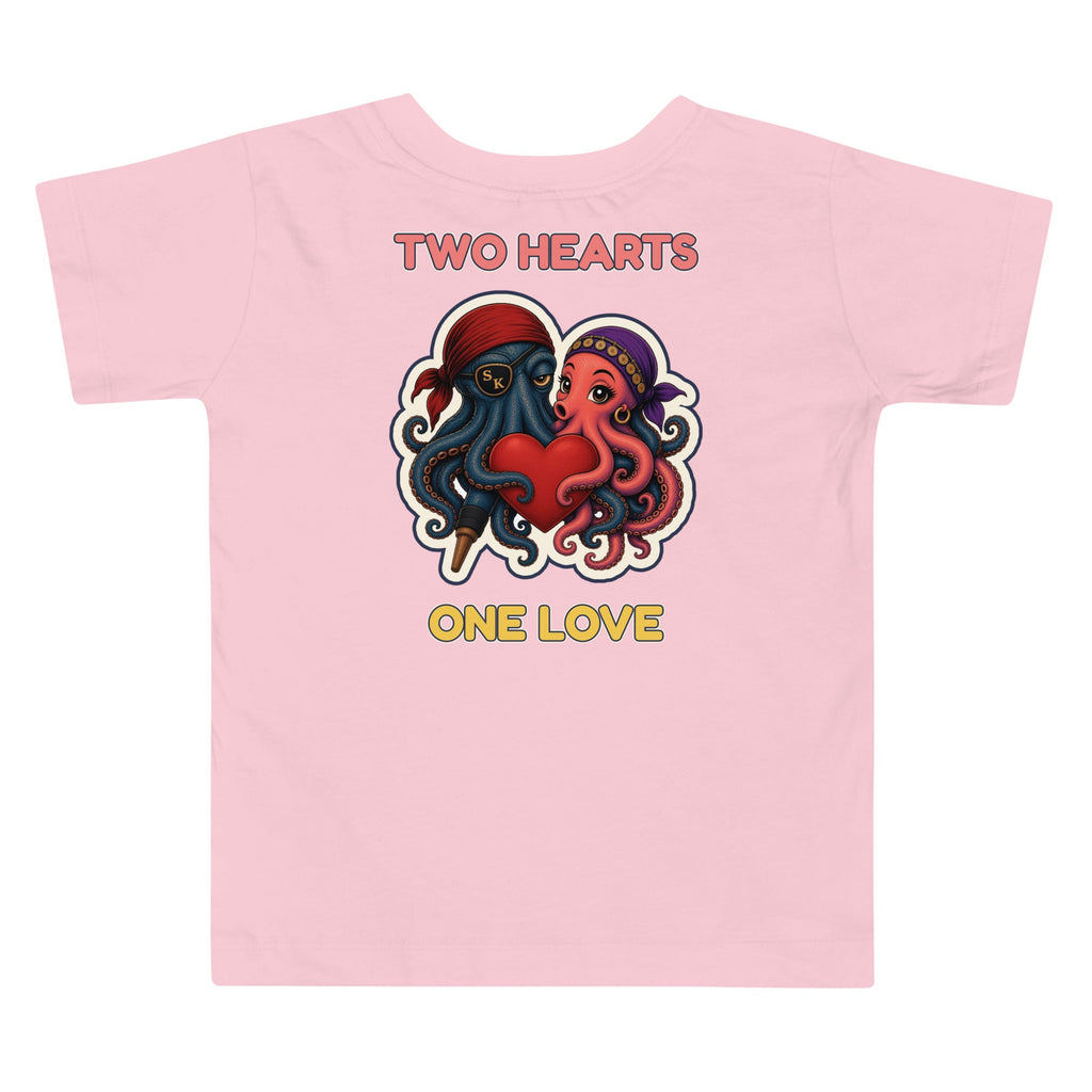 Two Hearts, One Love Toddler Tee