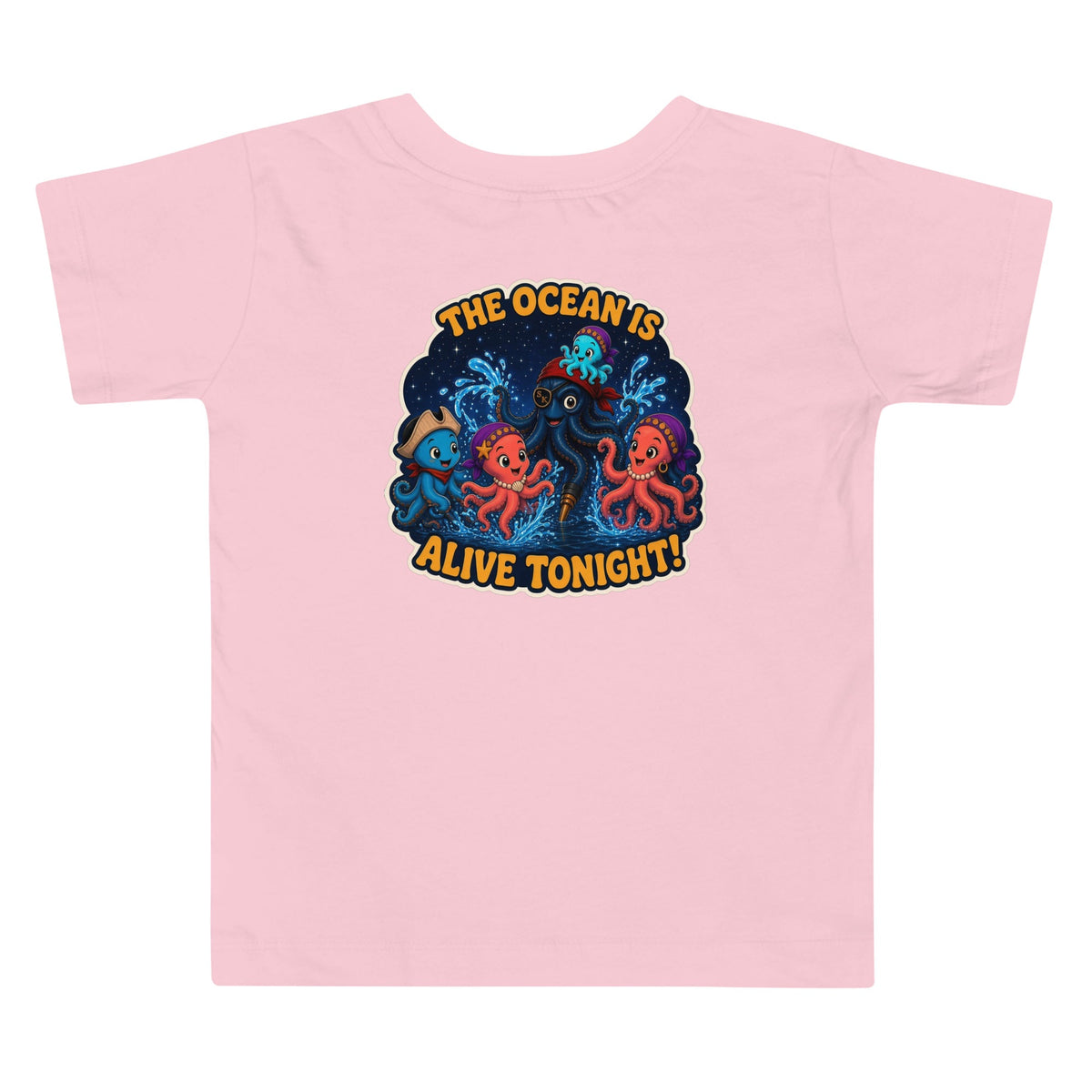 The Ocean Is Alive Tonight Toddler Tee