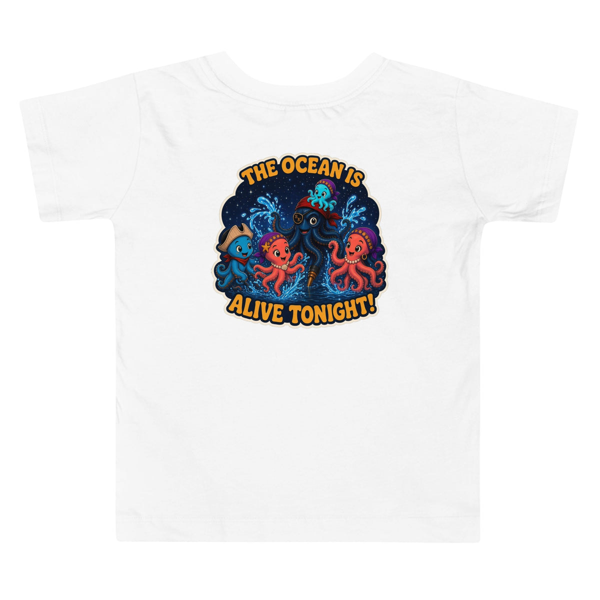 The Ocean Is Alive Tonight Toddler Tee