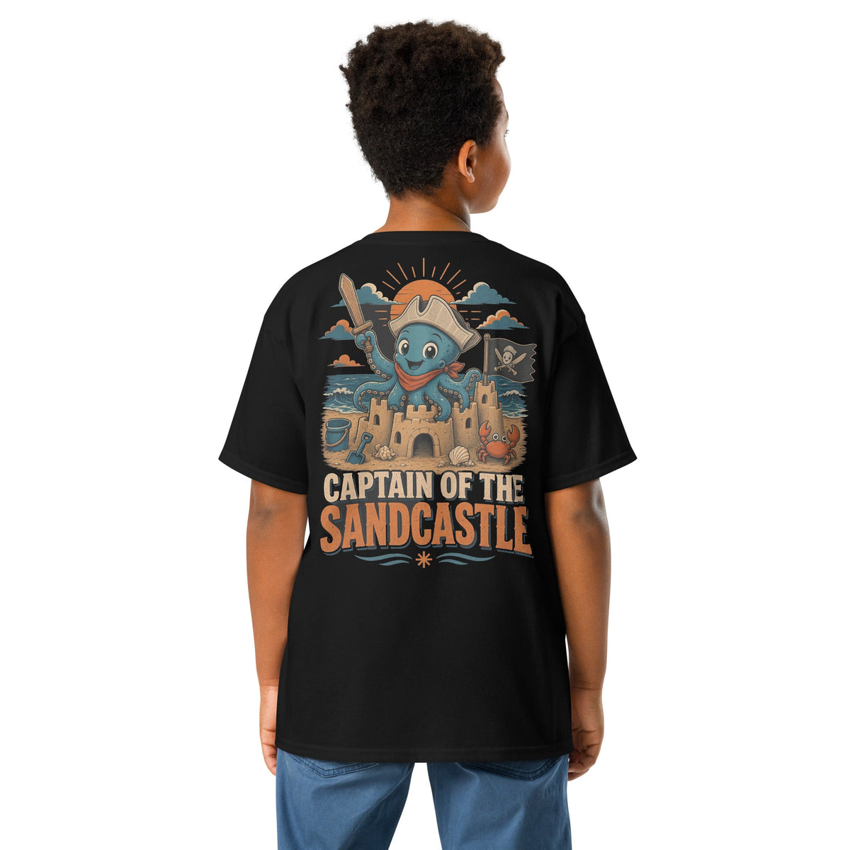 Captain of the Sandcastle Kids Tee