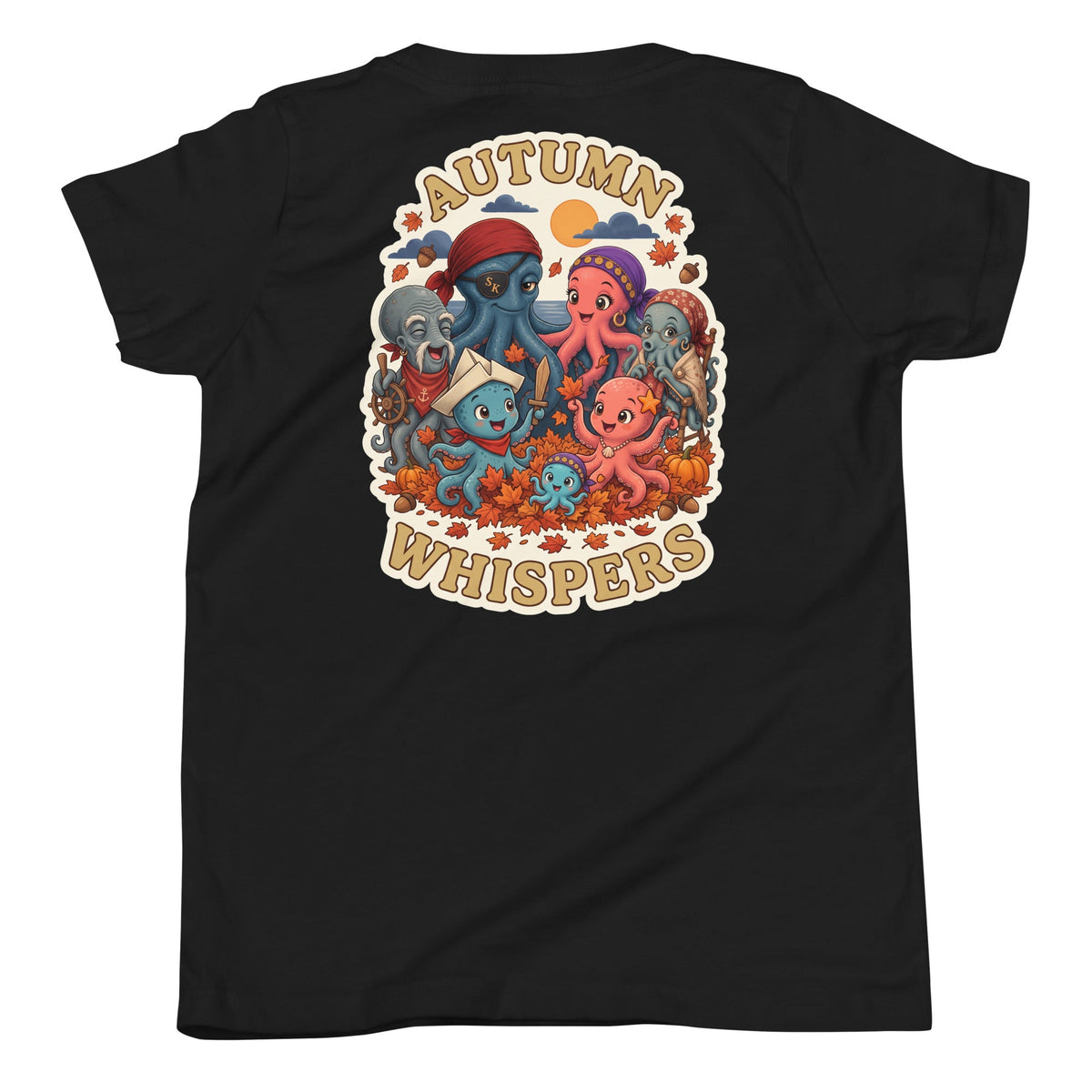 Autumn Whispers Youth Tee – Bella + Canvas 3001Y