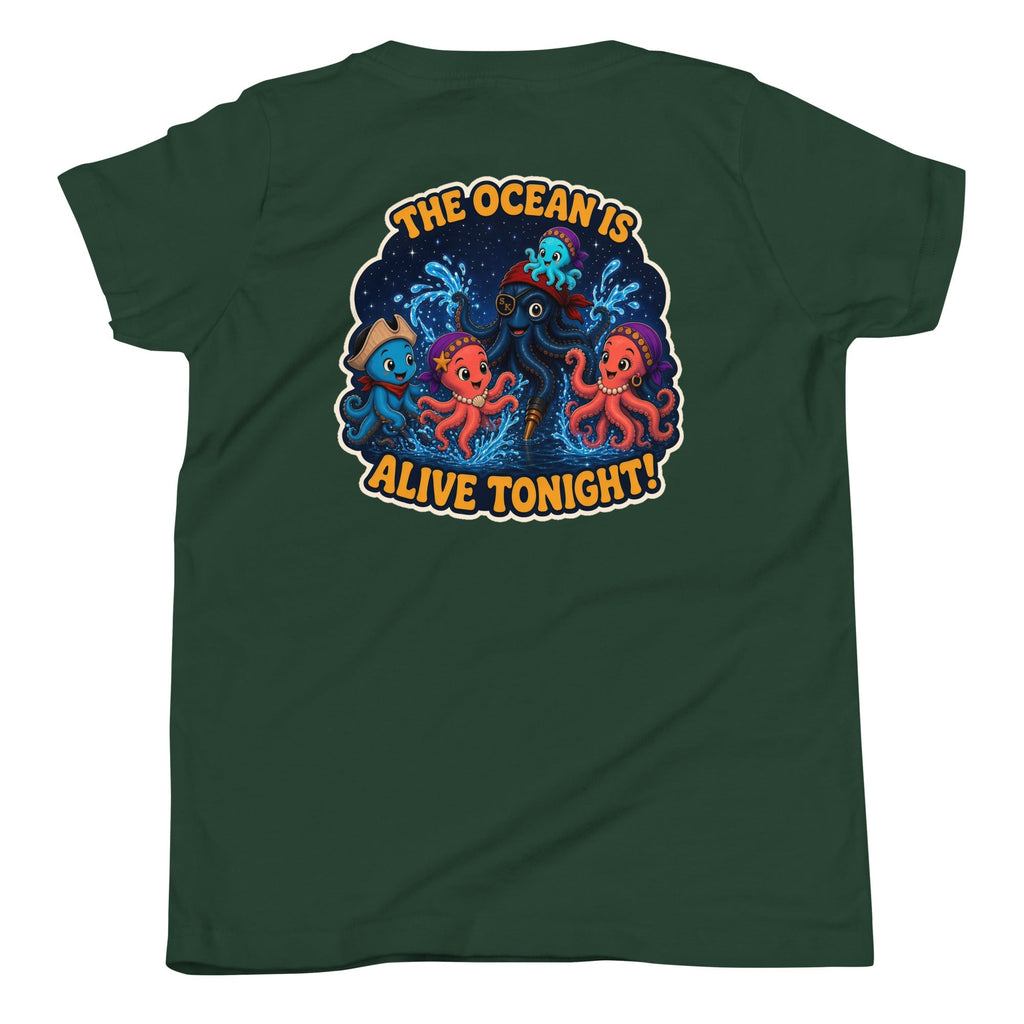 The Ocean Is Alive Tonight Youth Tee