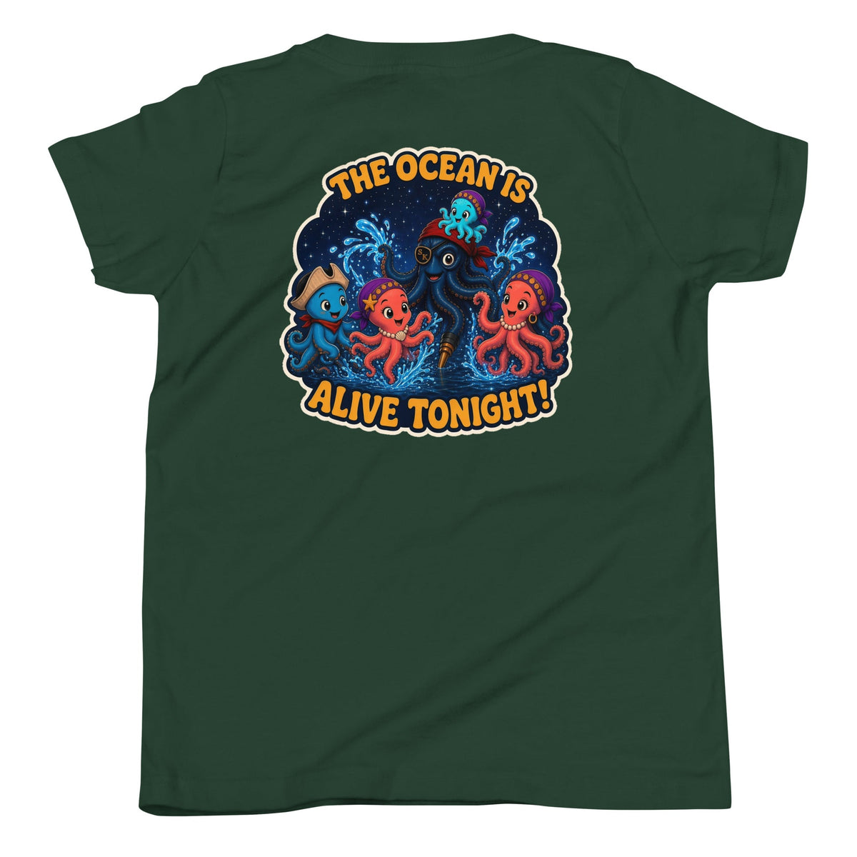 The Ocean Is Alive Tonight Youth Tee