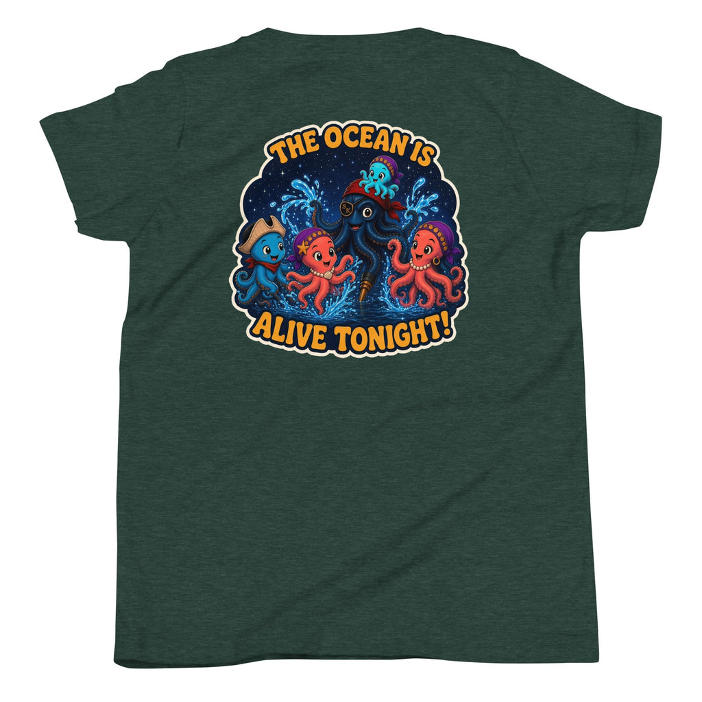 The Ocean Is Alive Tonight Youth Tee
