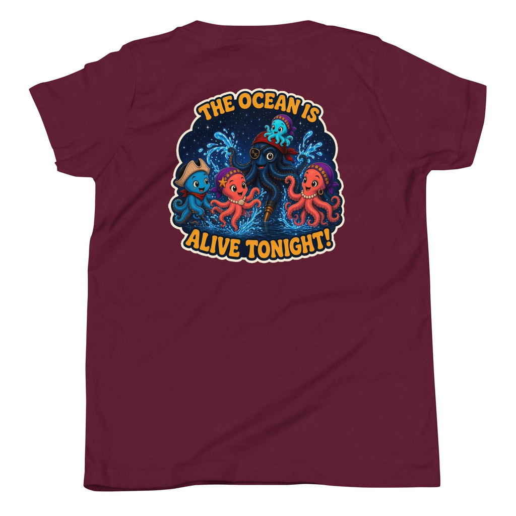 The Ocean Is Alive Tonight Youth Tee