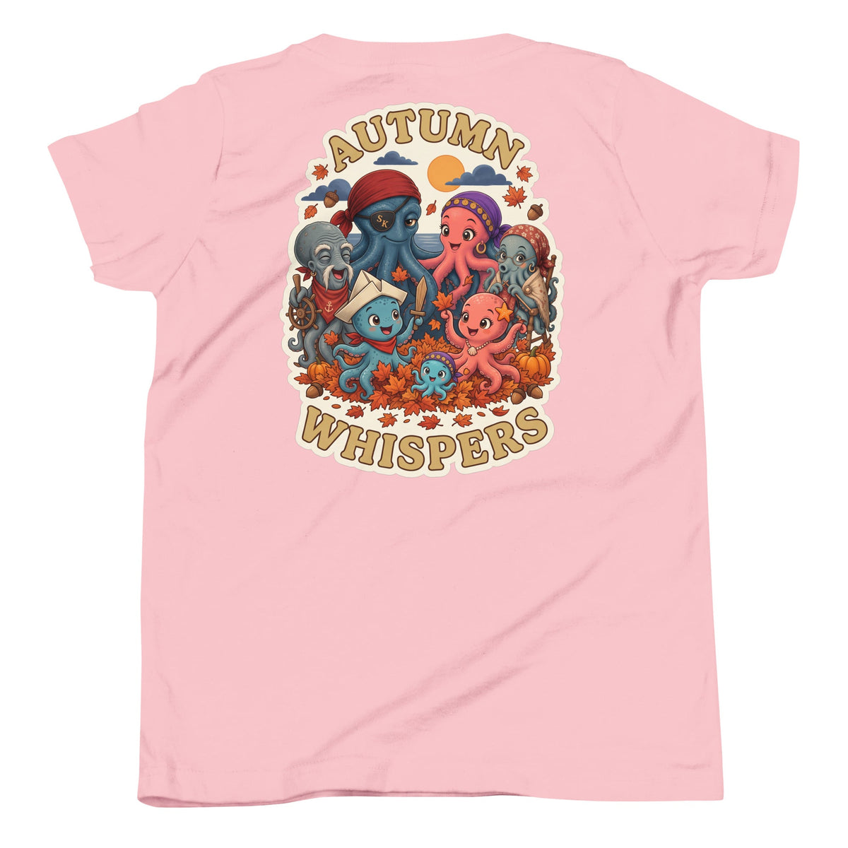 Autumn Whispers Youth Tee – Bella + Canvas 3001Y