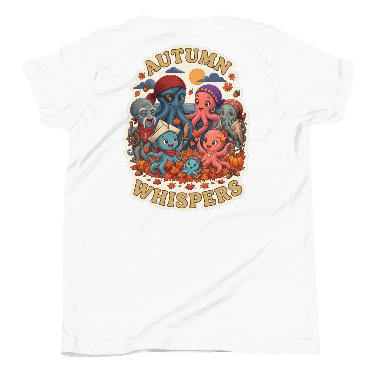 Autumn Whispers Youth Tee – Bella + Canvas 3001Y